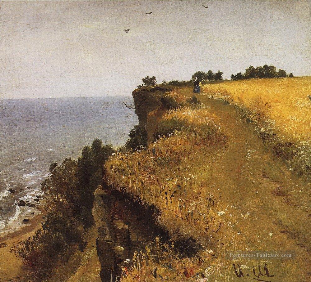 sur les rives du golfe de finlande udrias près de narva 1888 paysage classique Ivan Ivanovich Peintures à l'huile
